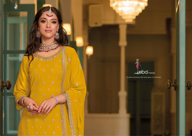 Eba Avantika Wedding Wear Sharara Readymade Suits Catalog